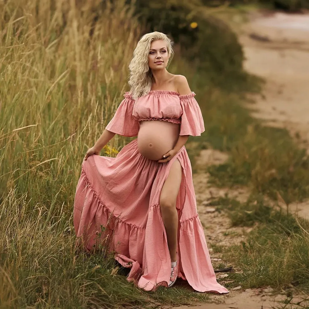 Cotton dress for pregnant lady hotsell