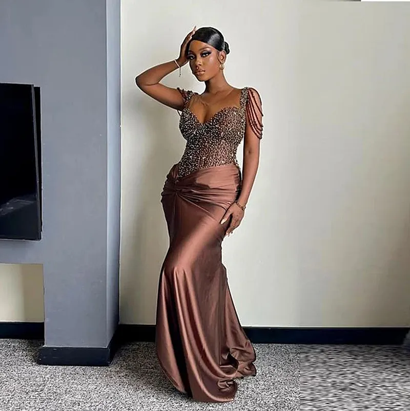 chocolate brown brown prom dress