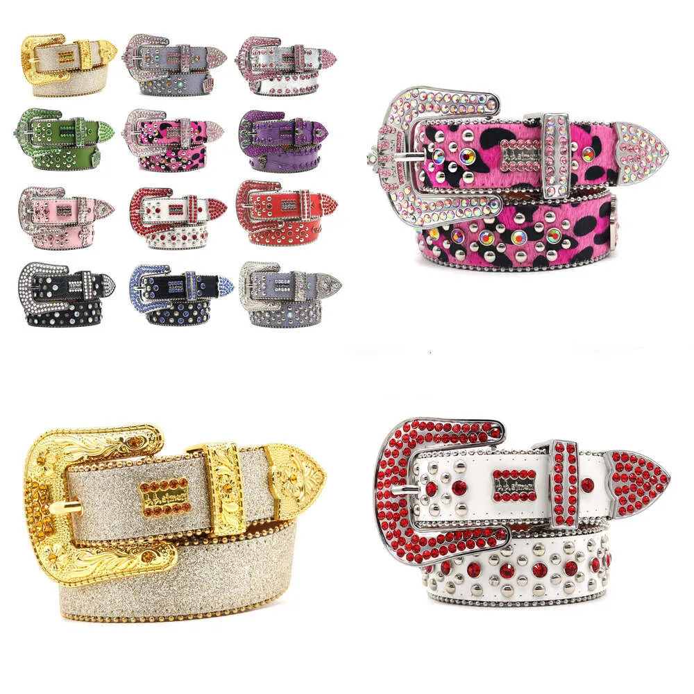 Premium Rhinestone Belt: Crystal Studded Leather Fashion Belt for Men  Women Shop Now!