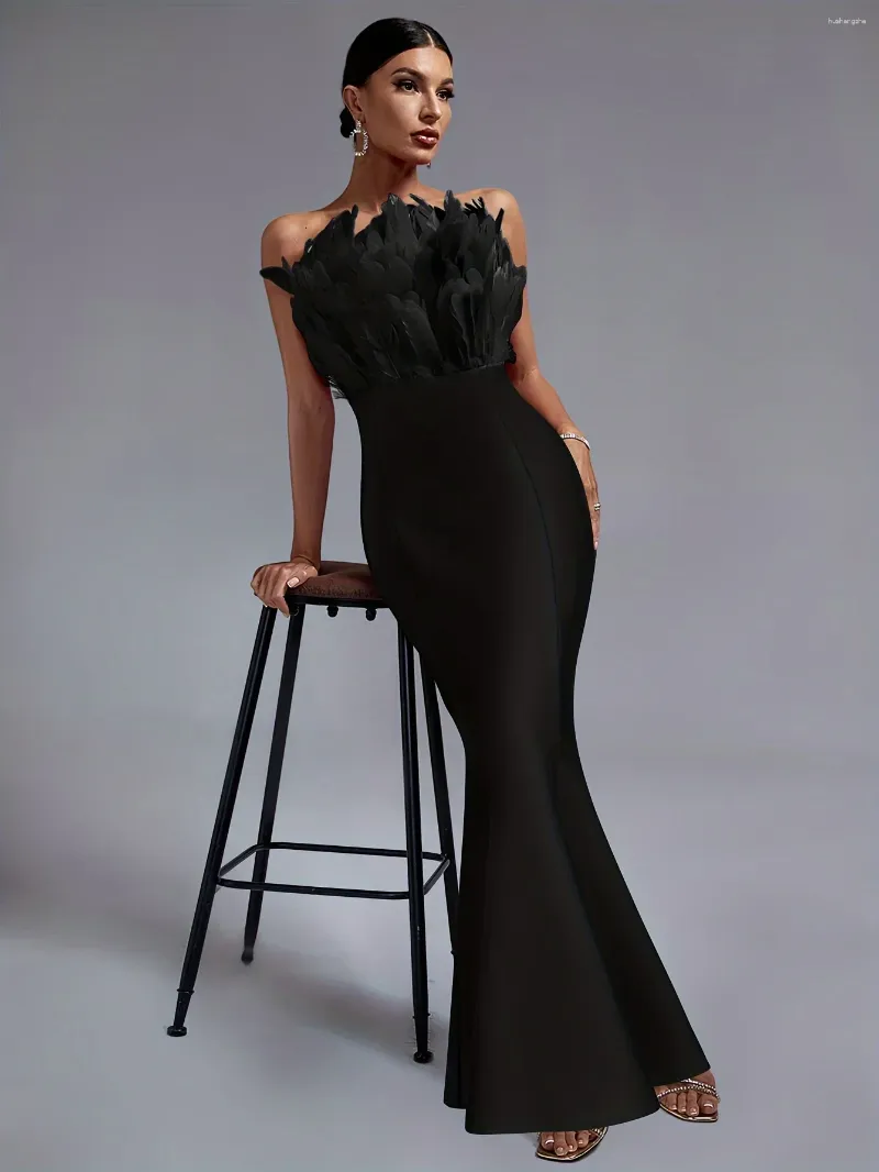 Bodycon Bandage Dress for Women - Elegant Casual Party Outfit for Evening, Birthday, and Club - Summer 2024