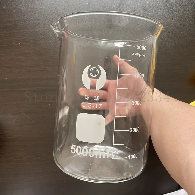 5-Piece Borosilicate Glass Beaker Set 50-1000 ml 5-Piece Borosilicate Glass Beaker Set 50-1000 ml