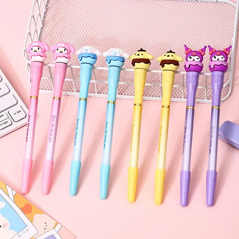 Wholesale LED Light Cartoon Kuromi Pen Cute Student... 