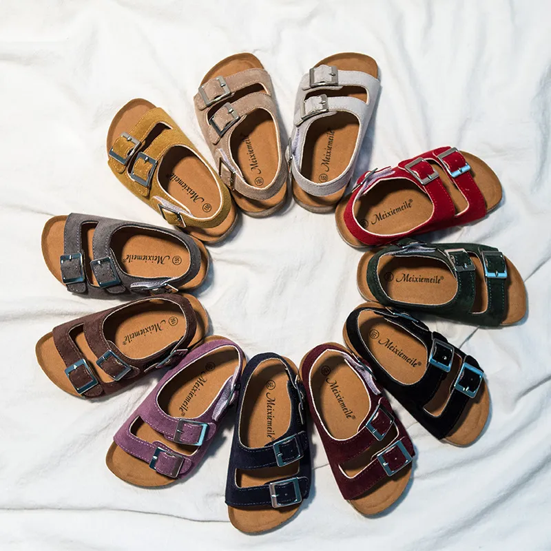 Kids Summer Sandals Boys Girls Beach Slippers Lightweight EVA 2024 School Sandals for Students Comfortable Breathable