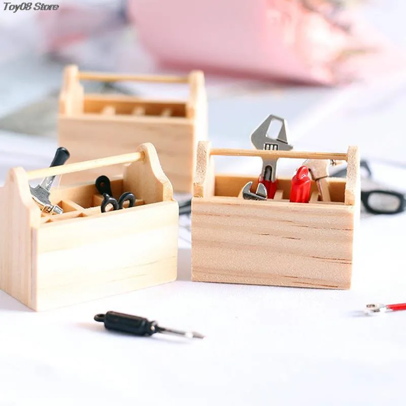 Mini Tools Merch 2/1:12 or 1:6 Dollhouse Miniature Repair Kits Accessories, Miniature ...