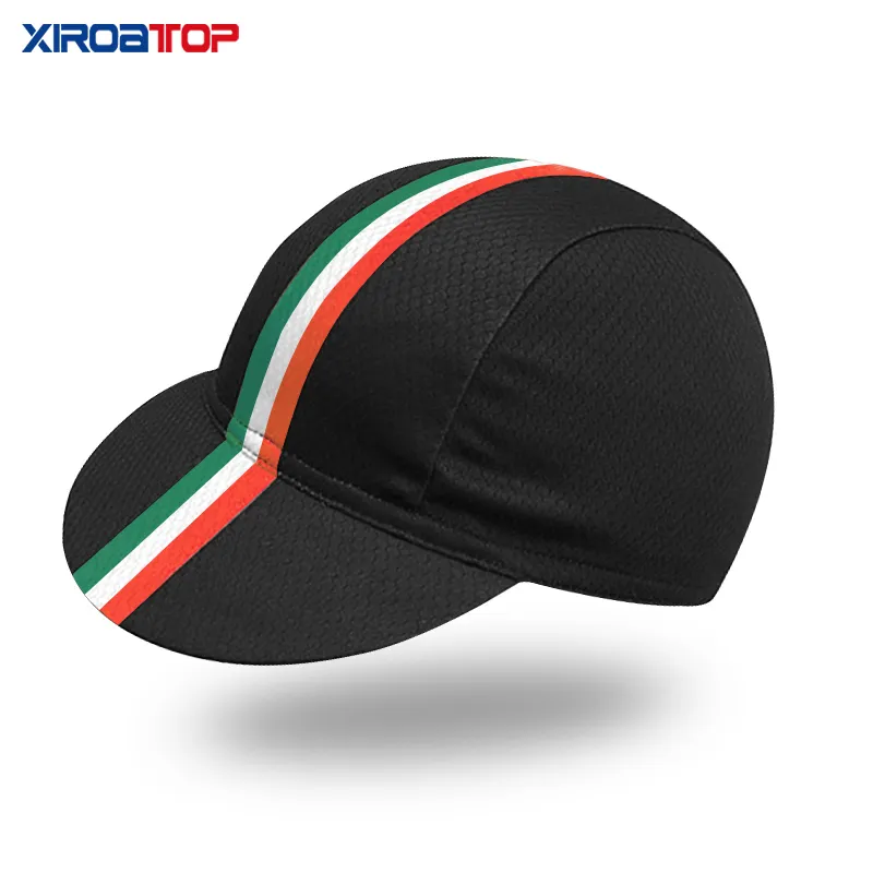 Cycling bike cap lightweight breathable polyester blend bicycle hat ...