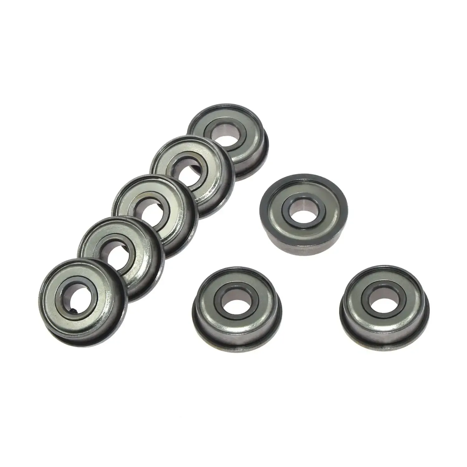 DHgate.com:6Pcs Flange Ball Bearings Deep Groove Miniature
