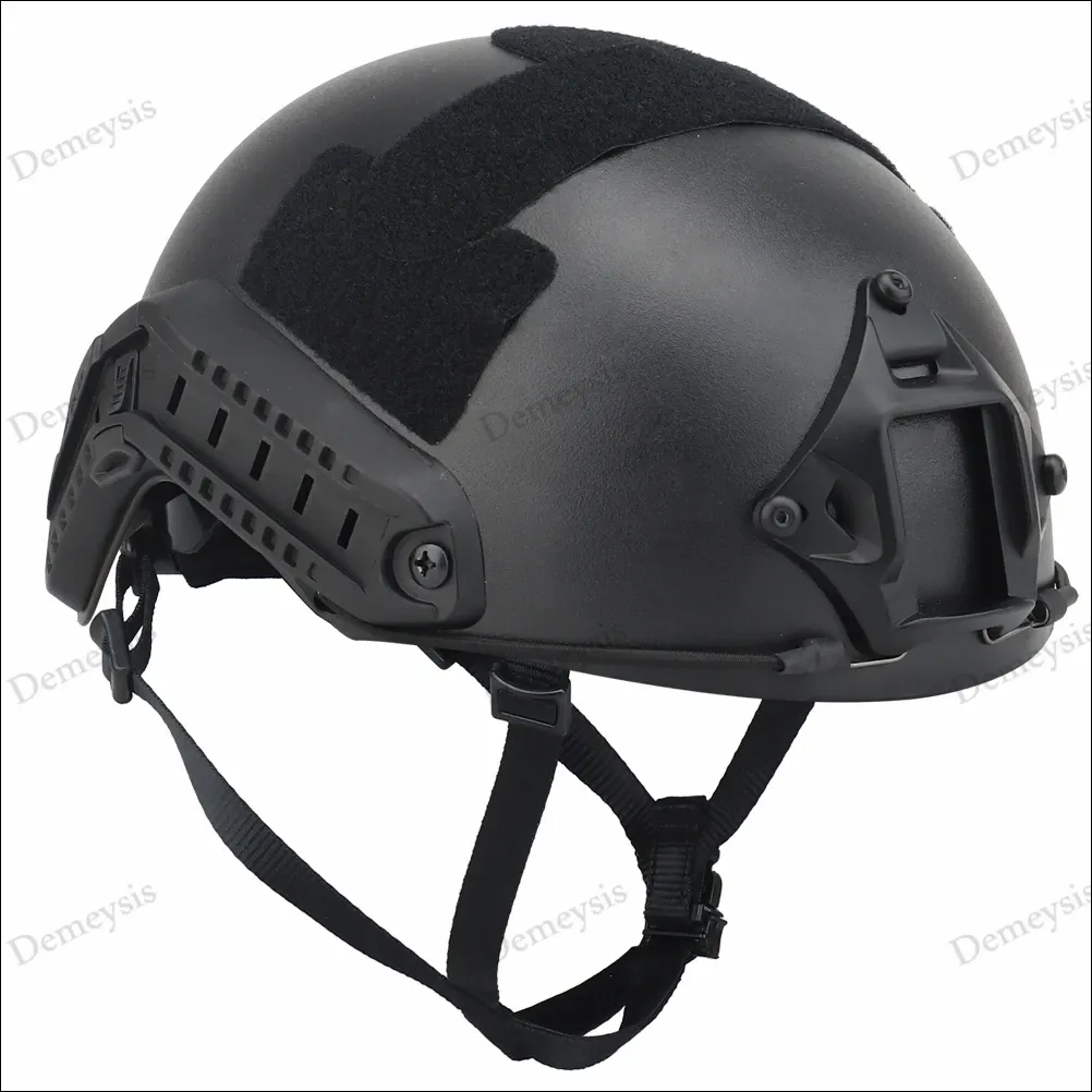 FAST HELMET ブラック マイク付き Amazon.co.jp: マイク付きヘッドフォン、FASTヘルメットARC