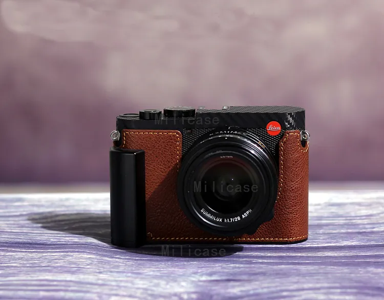 Premium Leather Camera Case: Handcrafted Cowhide Protective Sleeve ...