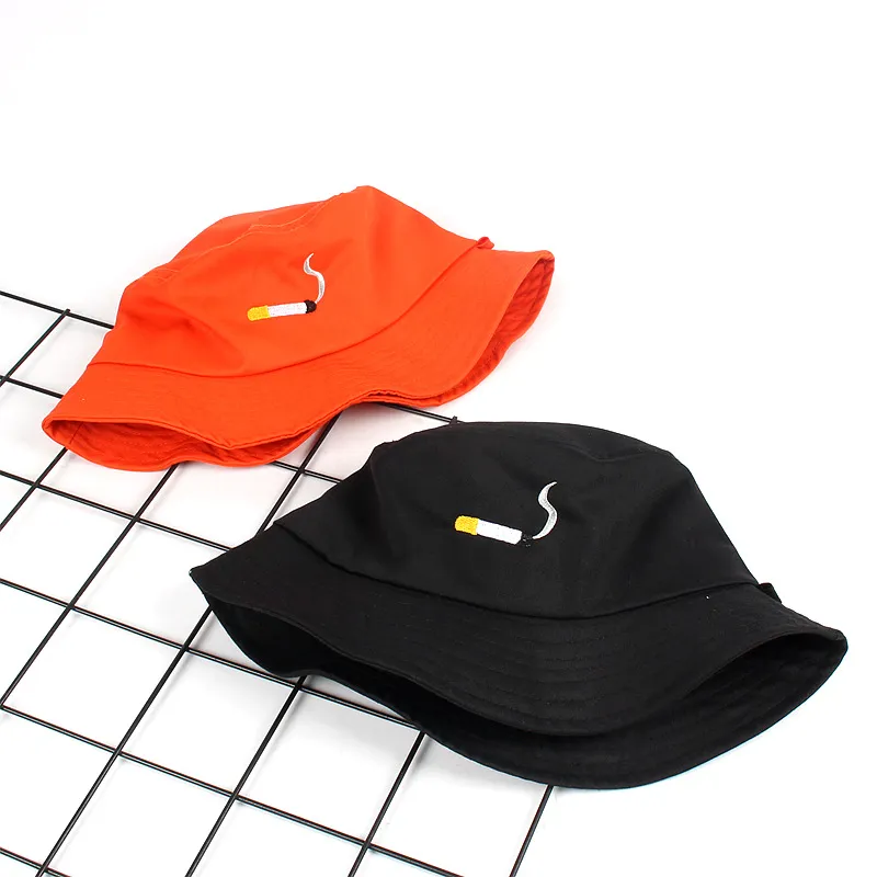 No chill bucket hat with cigarette holder hotsell