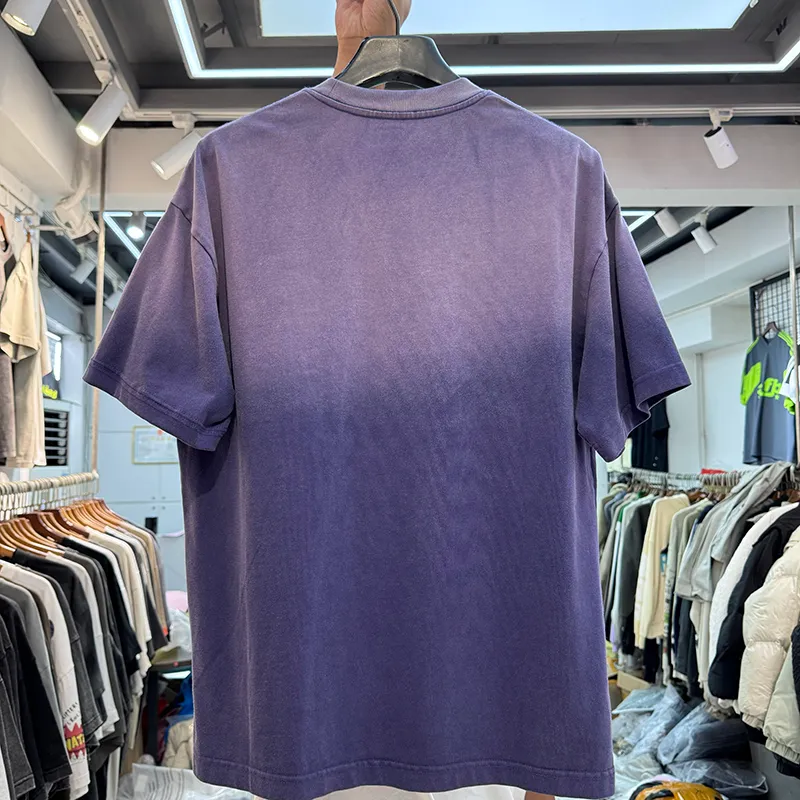 Vintage Purple Oversized T Shirt For Men | DHgate