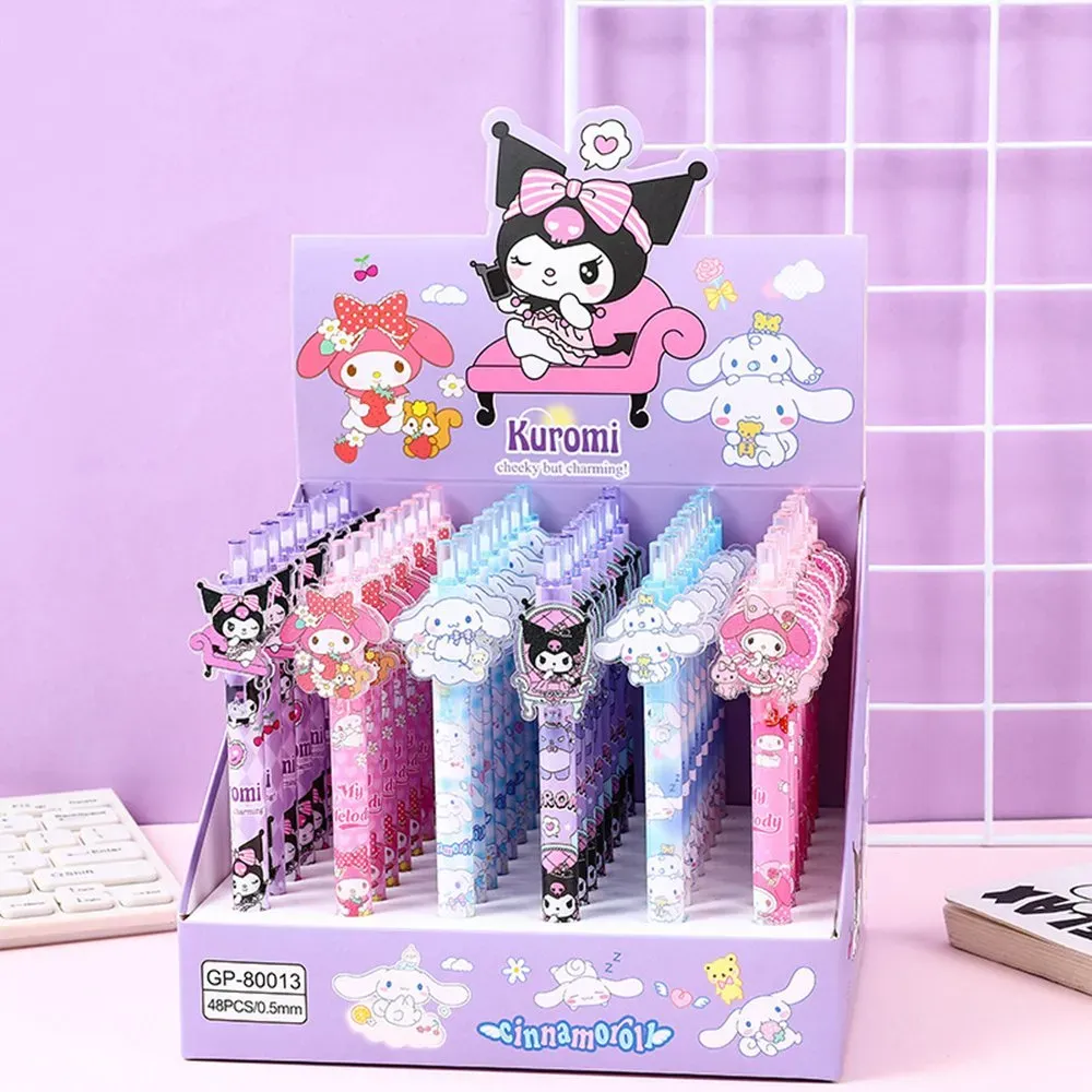 Kuromi Pen: Cute Black 0.5mm Gel Pens   Kawaii... 