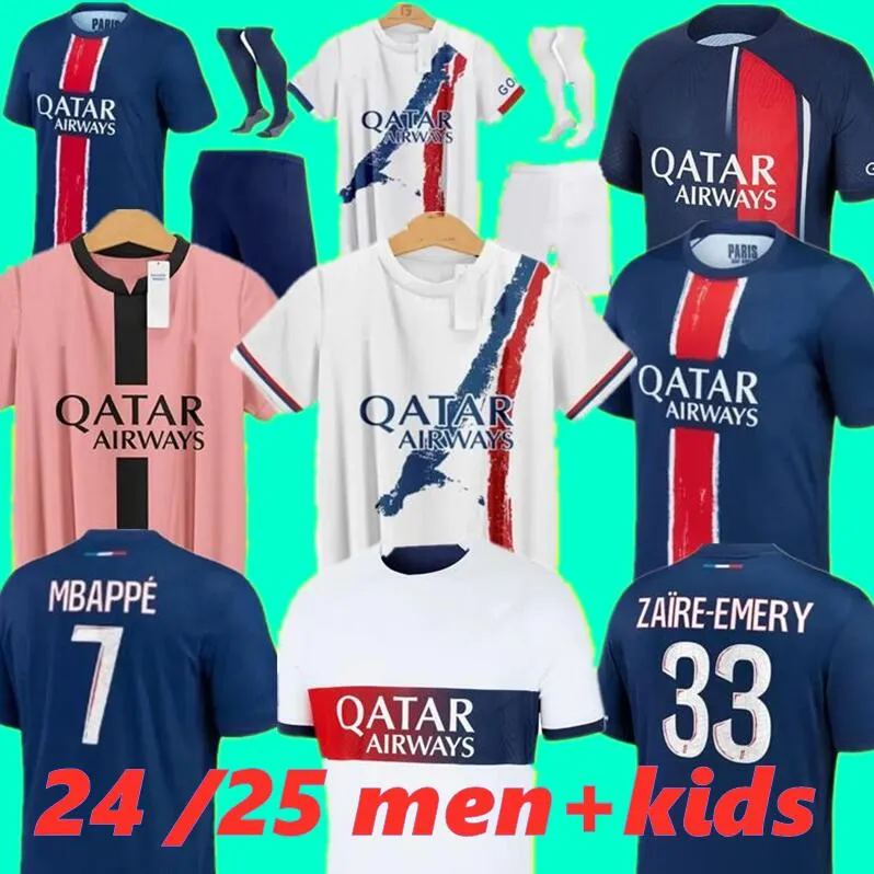 Paris Soccer Wear 2022 2025 Featuring KOLO MUANI MBAPPE, O.DEMBELE, M