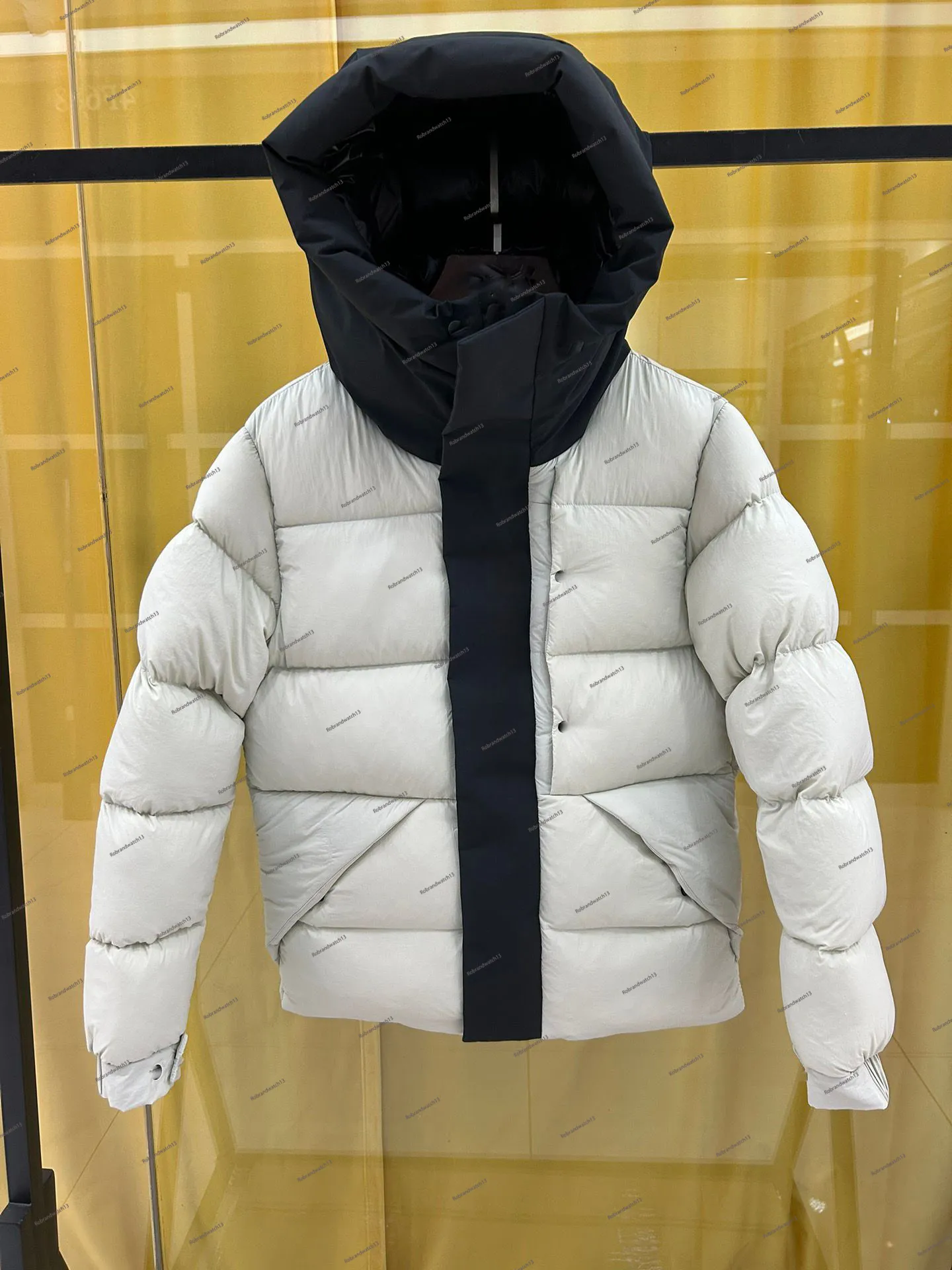 Salzman Luxury Mens Hooded Puffer Mens Lhotse Down Jacket Designer Winter Parka With Stand Up Collar For Autumn And Winter From Dhgatelj888 203.08 DHgate.Com