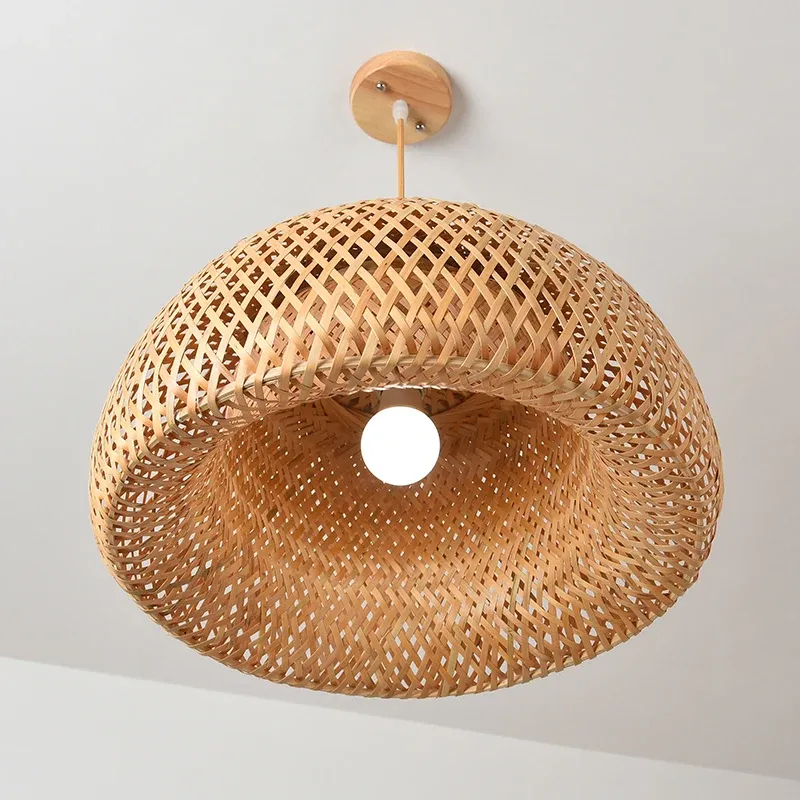 Rattan bamboo lampshade 2025