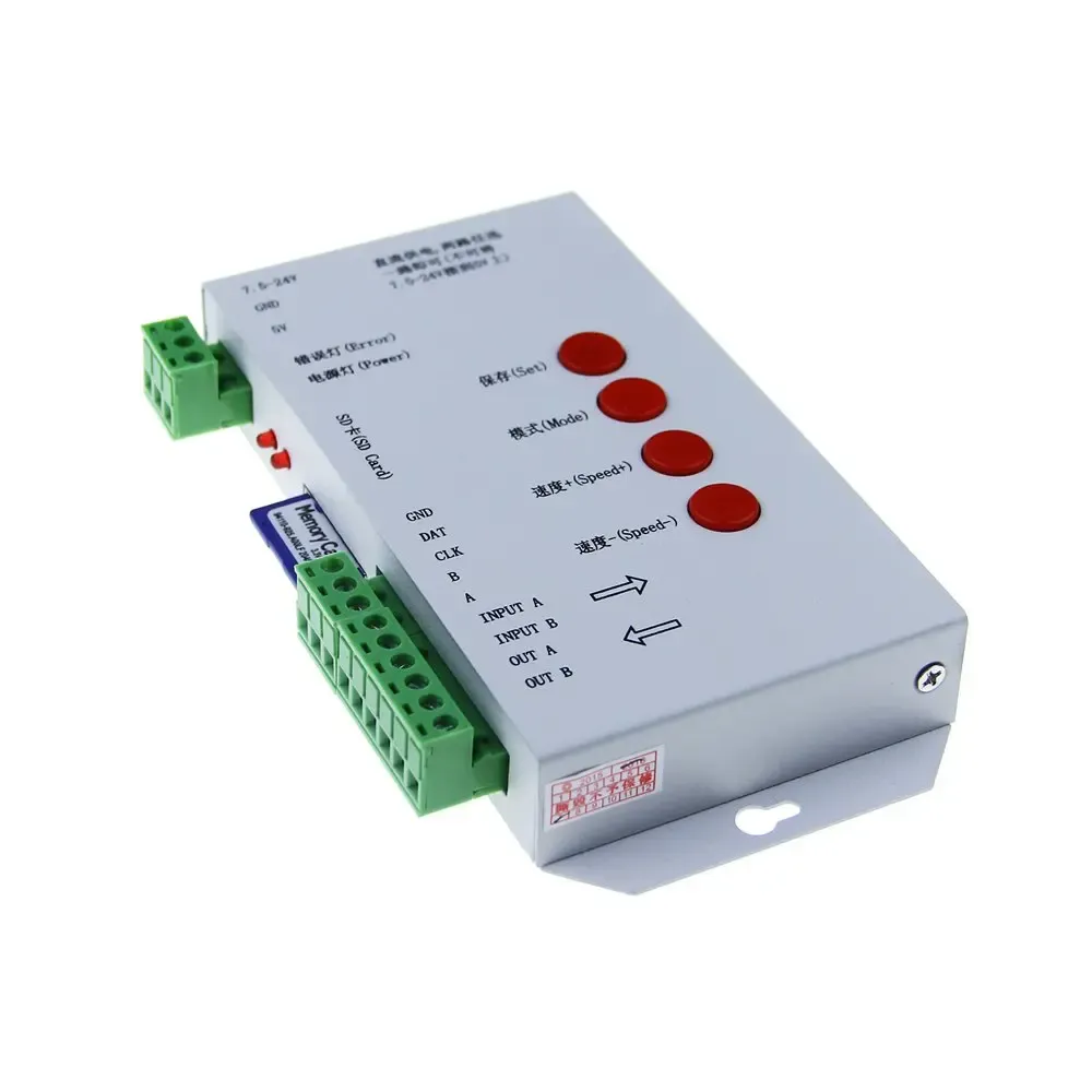256 SD Pixels RGB Full Color Controller For WS2812B DMX512 WS2811 WS2801 LPD8806 APA102 LED Strip From Ddmycrazy 19.42 DHgate.Com