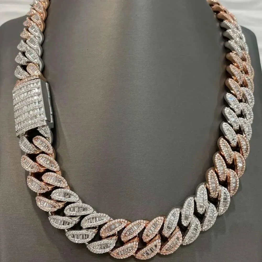 20mm Iced Diamond Cut Baguette Miami Cuban Chain Hip... From 87,52 