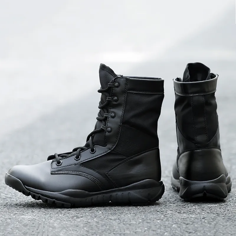 Accueil-XTI-BOTTES MILITAIRES XTI 130459 NOIRES AVEC PLATEFORME CRANTÉE