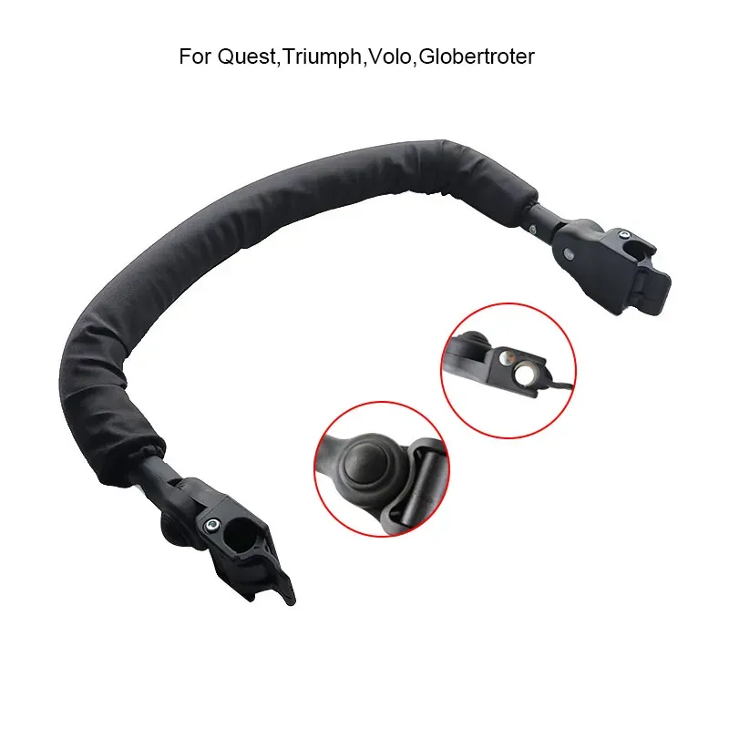 Universal pram bumper bar clearance