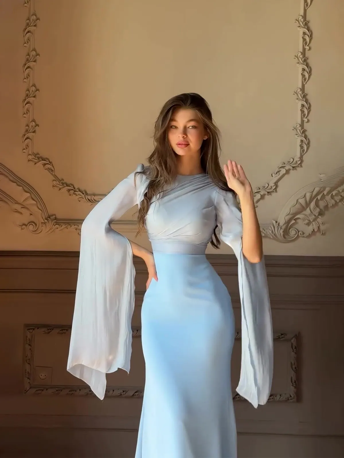 R&W Mermaid Tail Prom Dress Strapless Sequined Embroidery Plus Size Evening  Gown from Dhgate Mother's Dresses - price 81.35