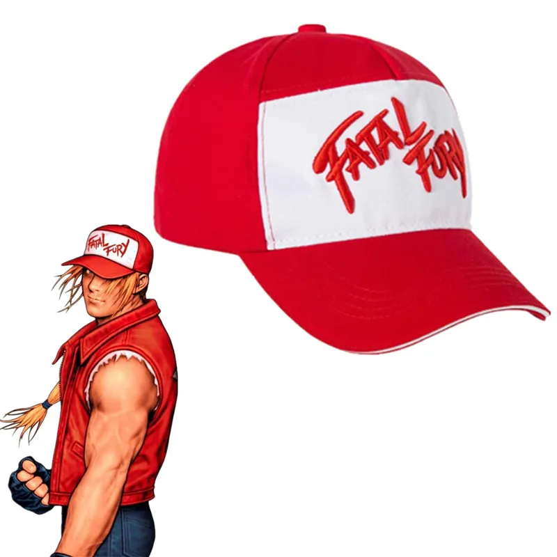 Fatal Fury Terry Bogard Baseball Cap Embroidered Adjustable Hat For Cosplay And Outdoor Sports Unisex Prop Accessory From Ddmycrazy 14.59 DHgate.Com