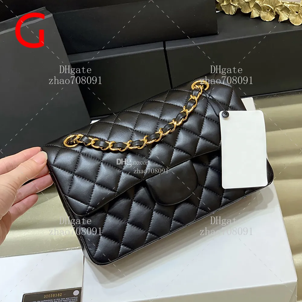 Flap Bag 1 1 Top Quality Designer Bag 23cm Genuine Leather Shoulder Bag Woman Crossbody Bag Chain Bag With Box C069 From 293 4 DHgate