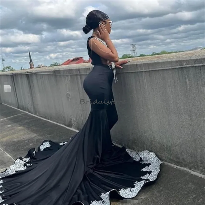 prom fight girl in black dress 2 pieces Prom Dress,Black Prom Dresses,Prom Dresses,Long sleeves Dress   Simidress