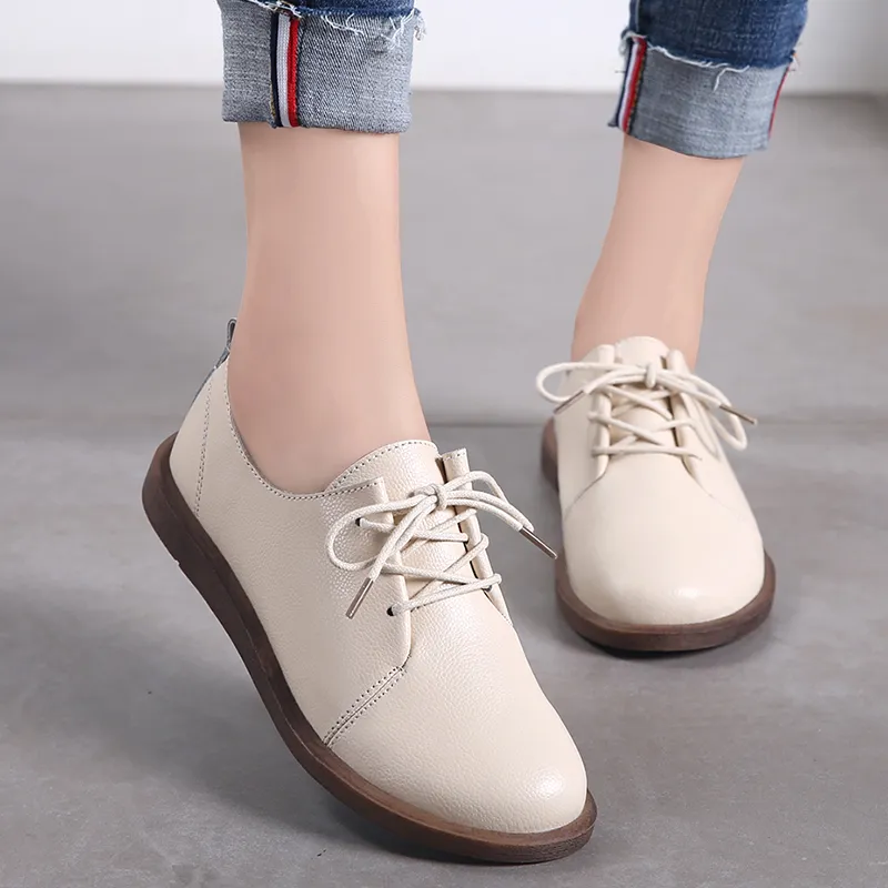 Oxford flat shoes womens best sale