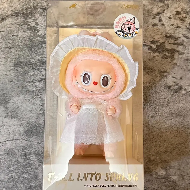 Pink Mokoko Fall Into Spring Labubu Princess Rosalina Plush