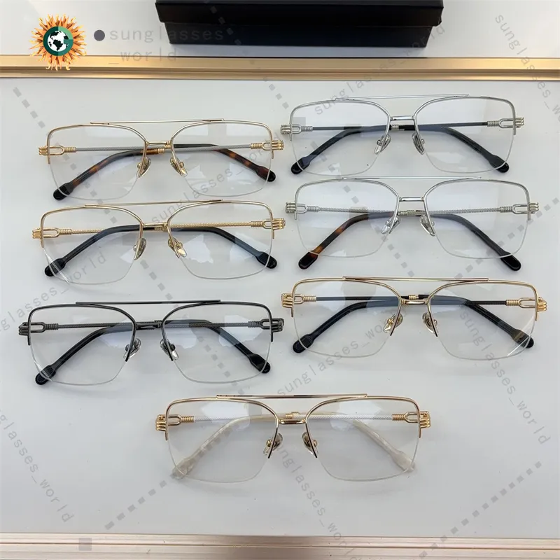 2024Men s Oval Sunglasses UV Protection Prescription Glasses with Original Box FG50044U