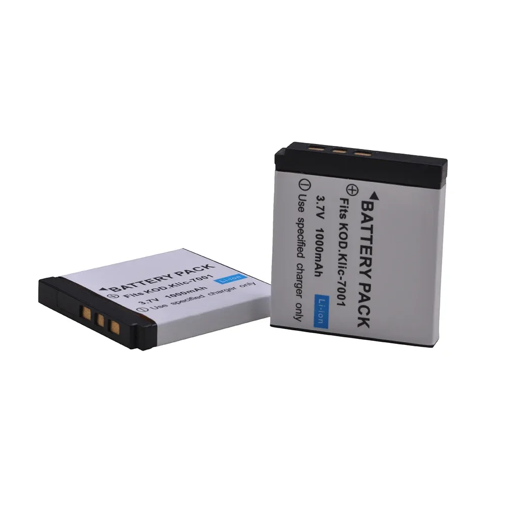 1000mAh Replacement Battery for Kodak Cameras - Klic-7001 Compatible ...