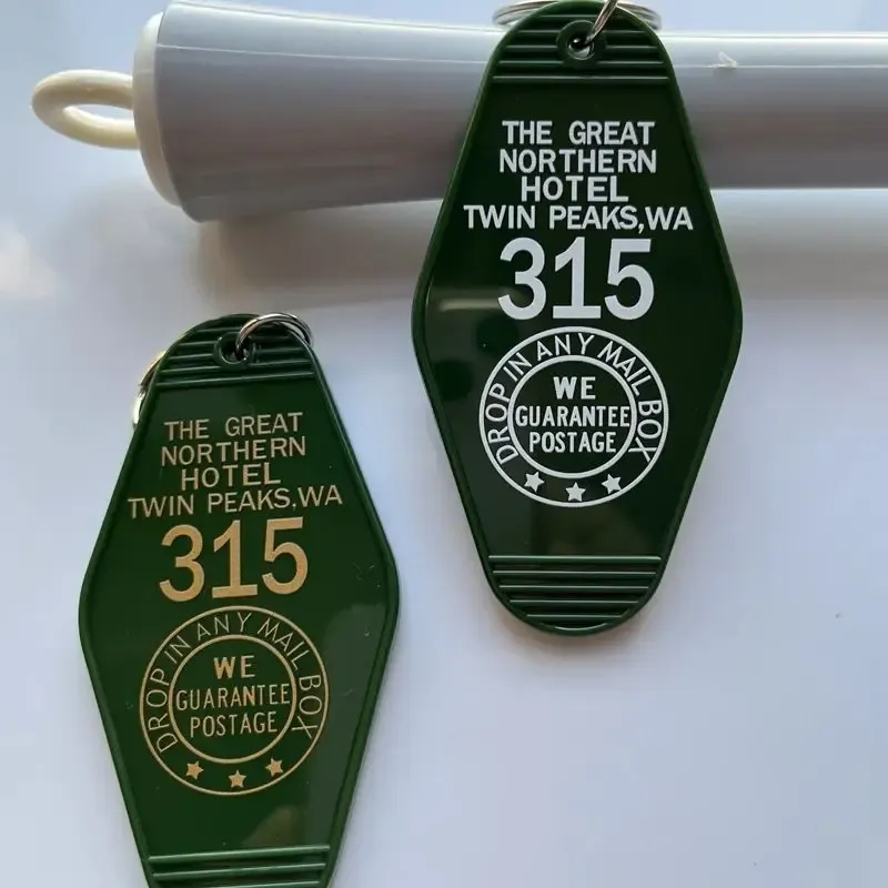 Norse Thermal Twin Peak 315 Double Sided Keychain Funny Accessory For TV Shows And Office Fans With Custom Logo From Ddmycrazy 9.32 DHgate.Com