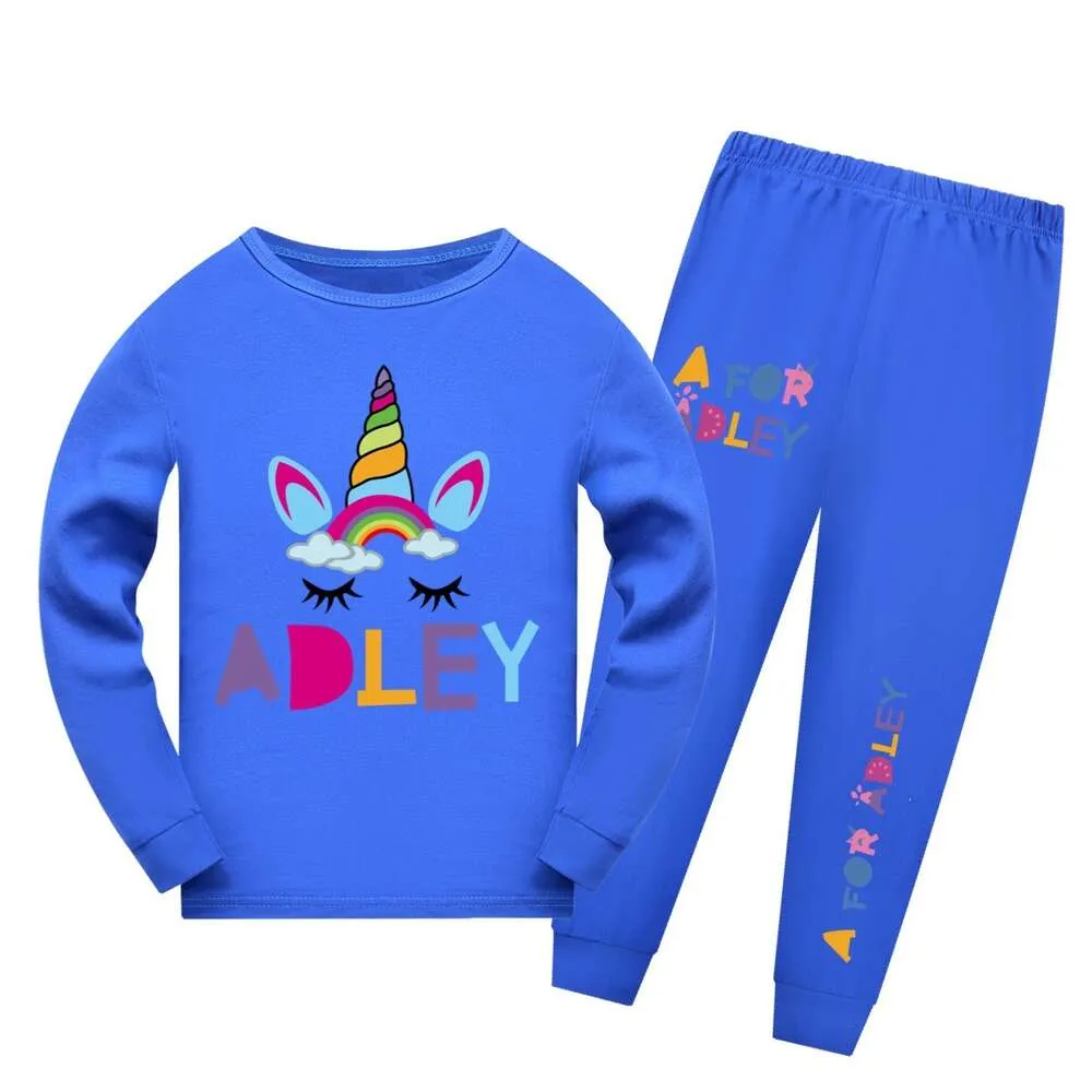 DHgate.com:A FOR ADLEY Kids Pyjamas, Long-Sleeve Cartoon PJs
