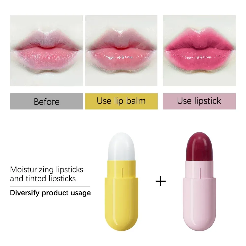 Mini 1/3/6/Capsule Lipstick Set Waterproof Non Stick Cup