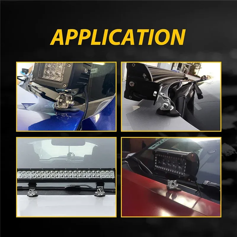 2 PCS Automotive Hood Non-Destructive Fixing Seychelles