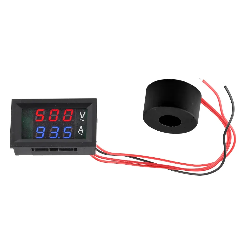 2 PCS 0.28" Digital Voltmeter Ammeter, DC 0-100V 10A 2 In 1 - Foto 6