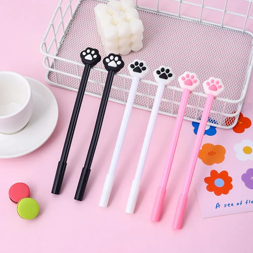 Wholesale Cute Cat Paw Black Ink Gel Pen 0.5mm Kawaii... 