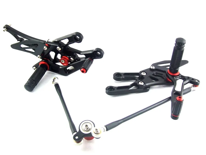 Gecko Rearsets Motorcycle Adjustable Motorcycle Rearsets: Premium Foot Rest - Enhanced Control ...