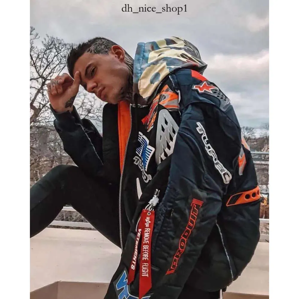 Vetements oversized racing bomber jacket online