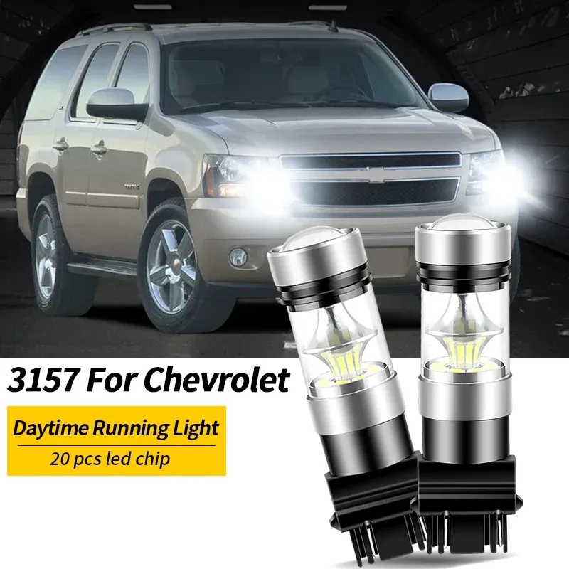 3157 LED Daytime Running Light DRL Bulbs For GMC Sierra 1500 2500 HD 2000-2006 3157 LED Daytime Running Light DRL Bulbs For GMC Sierra 1500 2500 HD 2000-2006