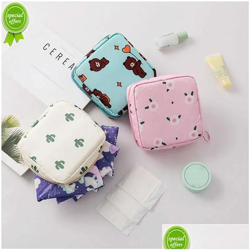 Tool Bag New Women Tampon Storage Case Sanitary Pad Pouch Napkin Cosmetic Bags Organizer Ladies Makeup Girls Holder Drop Delivery Home Dhdsi From 2 36 DHgate