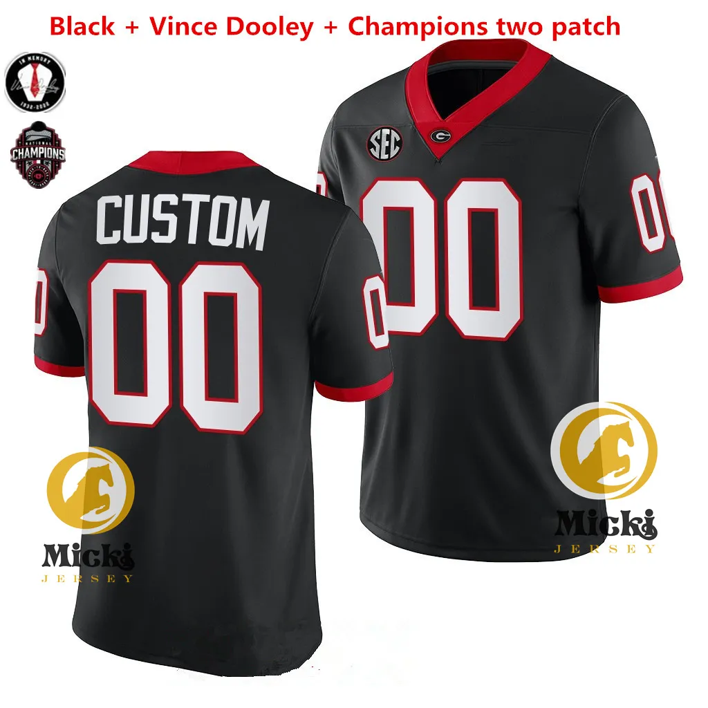Custom georgia bulldogs jersey sales