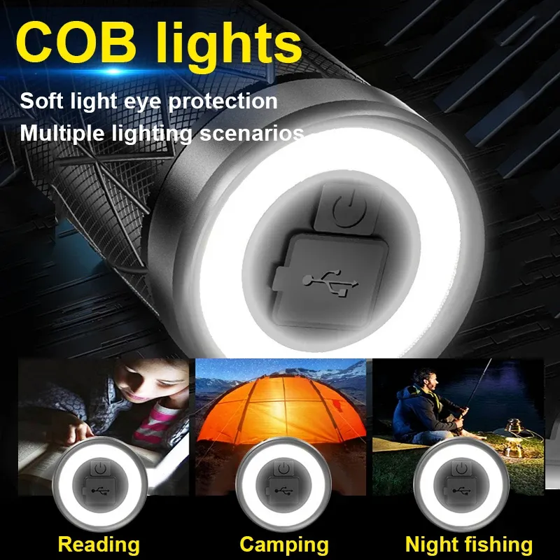 Cob light flashlight online