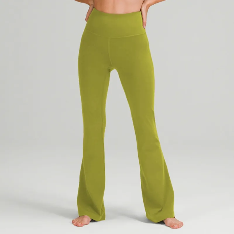 Womens yoga pants flare leg cheap