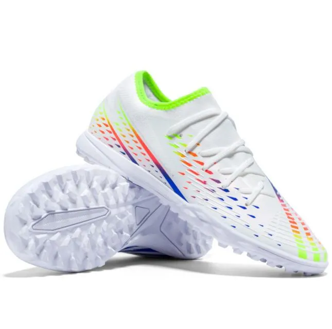 Chaussures De Football Pour Garçons, Crampons Professionnels, Basse Respirante, Bottes De Football Athlétiques Pour Extérieur Et Intérieur Ex-22f7125