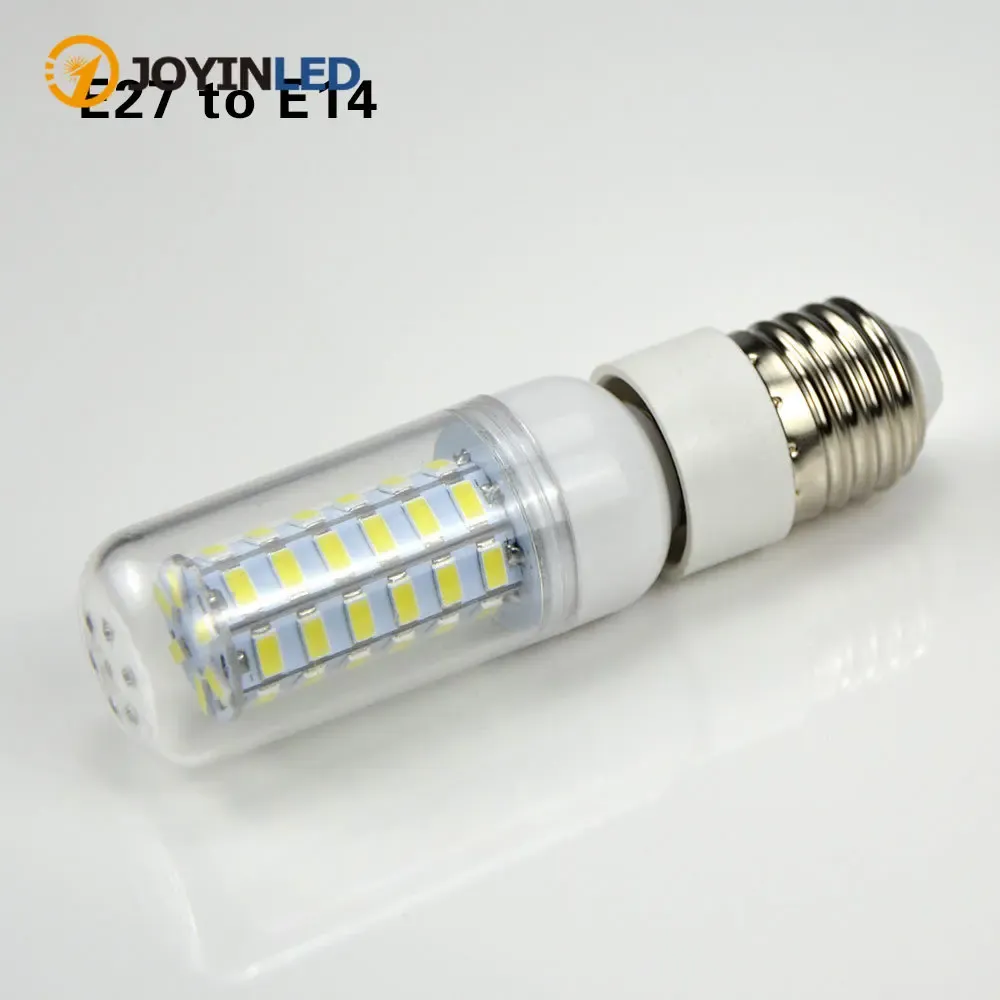 ADATTATORE CONVERTITORE LAMPADE DA E27 A E14 PL420