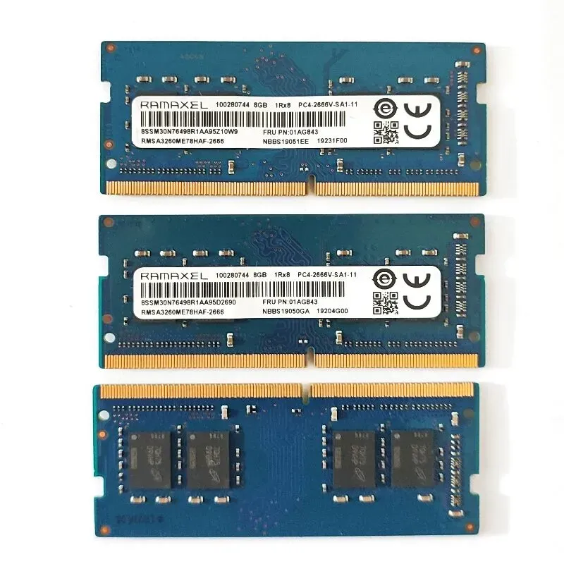 RAMAXEL DDR4SODIMMメモリ PC4-2666V16GBの４セット RAMAXEL DDR4SODIMMメモリ PC4-2666V16GBの4セット