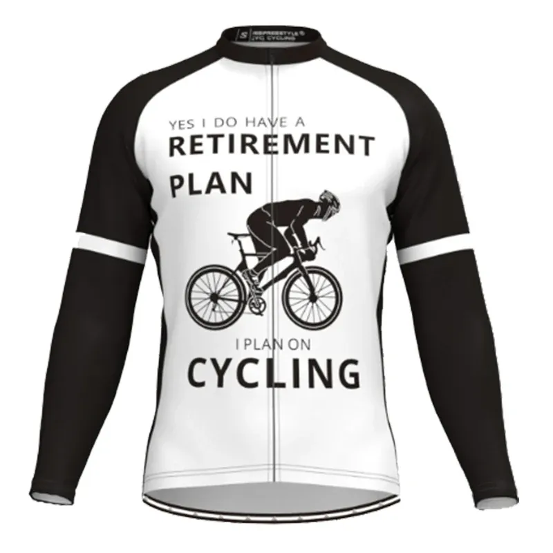 Funny Cycling Jersey Men s 2024 Summer Quick Dry MTB Bike Clothing Breathable Long Sleeve Road Bicycle Shirt Ropa Ciclismo