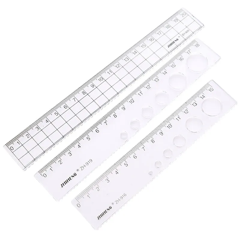 Ruler Simple Transparent Acrylic 2025 Rulers Ruler Square Ruler Cute ...