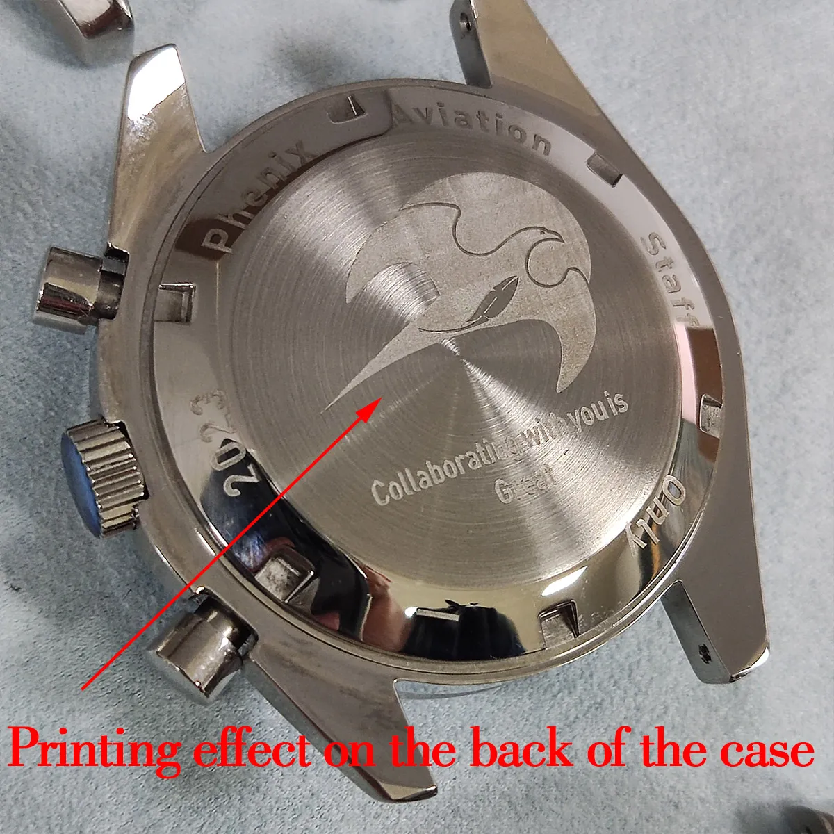 Multifunctional VK63 NH35 Watch Case with Panda Dial and Custom