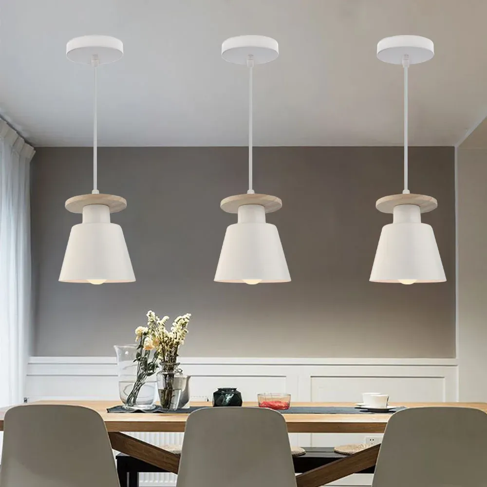 Nordic Industrial Pendant Light Modern Hanging Lamp Home Living Room  Kitchen Decor Vintage Indoor Lighting Fixture LED E27 White From Ddmyhome,  $30.97 | DHgate.Com, image size:1000x1000